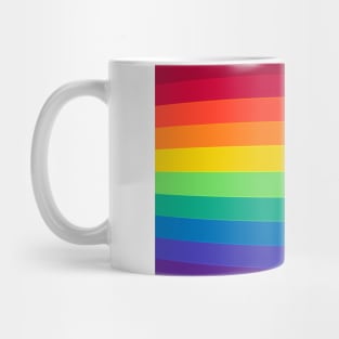 Rainbow Stripe Flag Mug